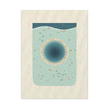 The Great Blue Hole Canvas