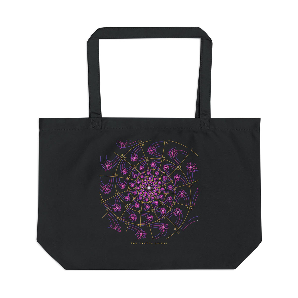 The Droste Spiral organic cotton tote bag, view 1