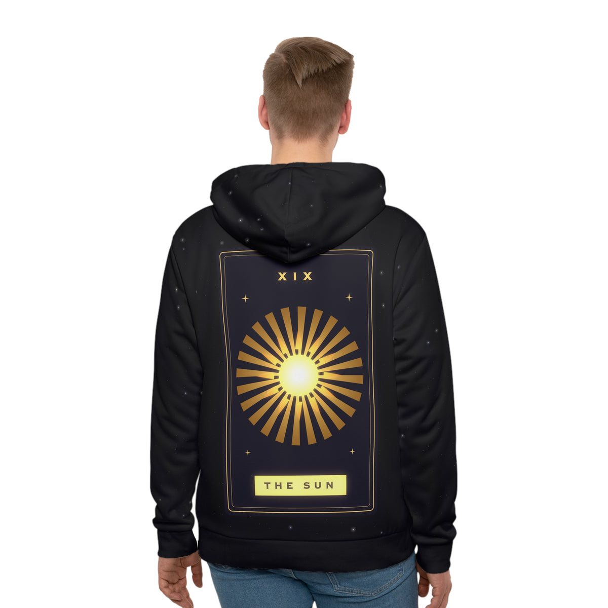 The Sun all-over print hoodie, view 2