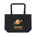 Saturn Return organic cotton tote bag, view 1