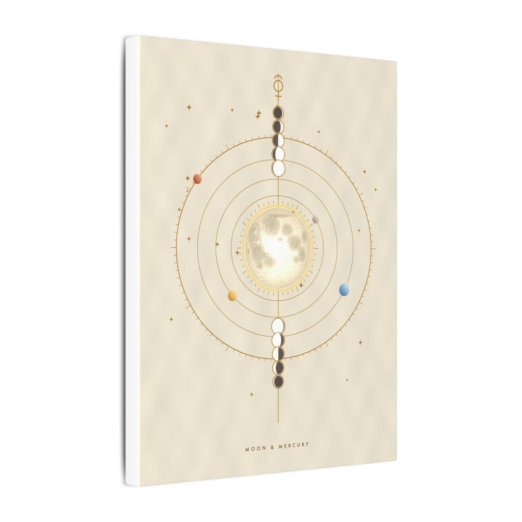 Moon & Mercury gallery canvas print, view 7
