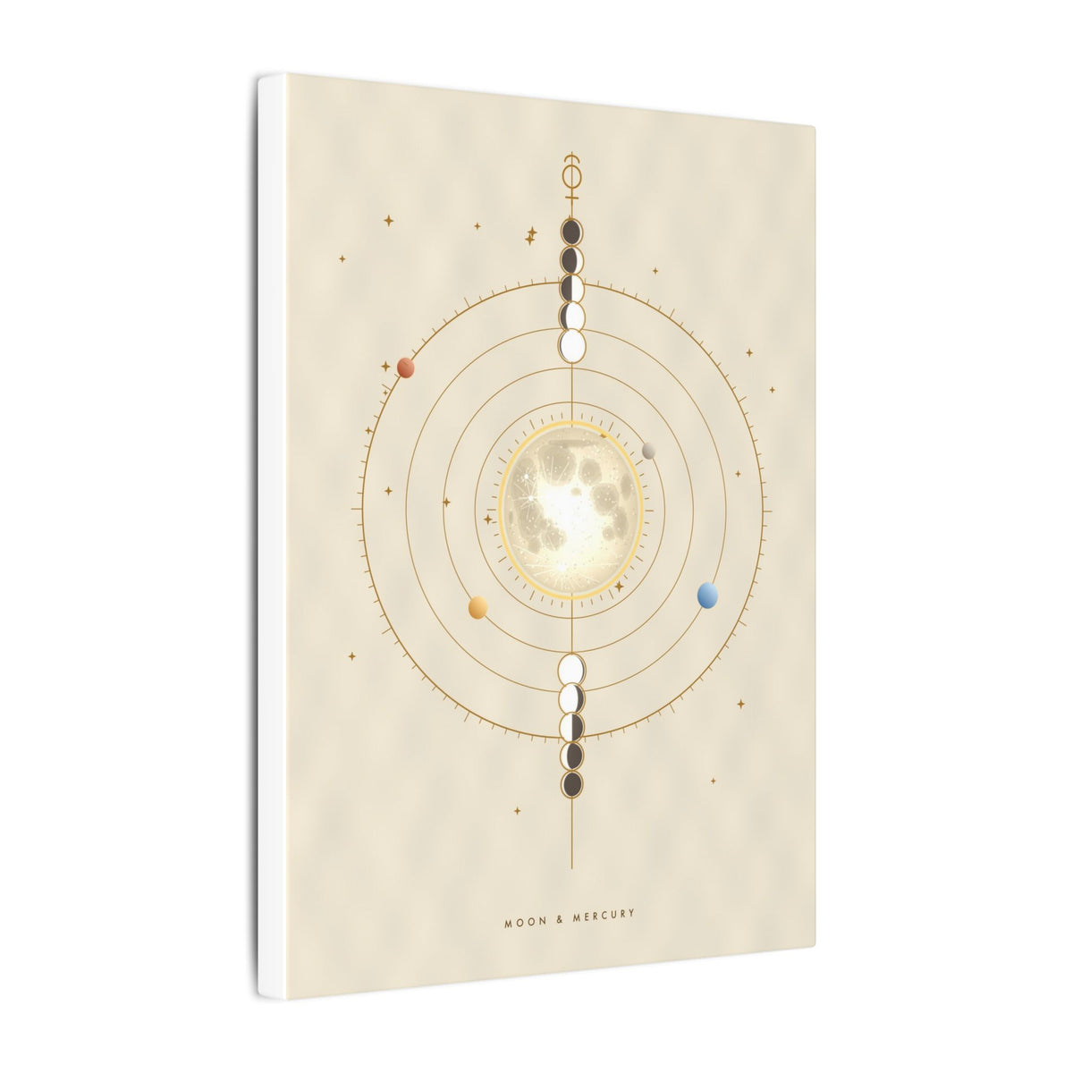 Moon & Mercury gallery canvas print, view 7