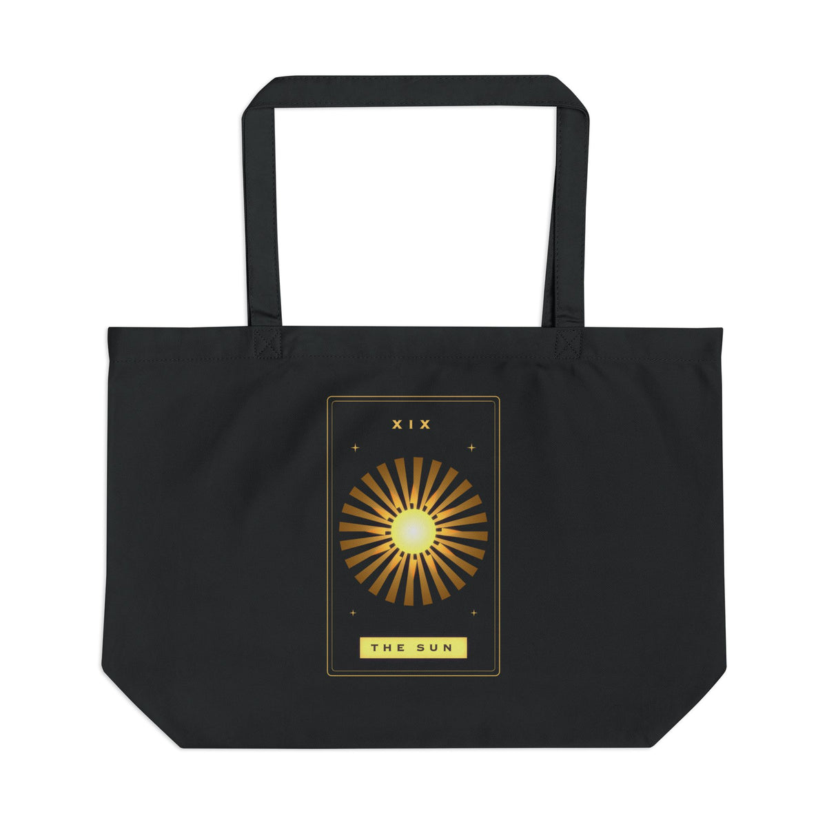 The Sun organic cotton tote bag, view 1