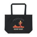 Desert Night organic cotton tote bag, view 1