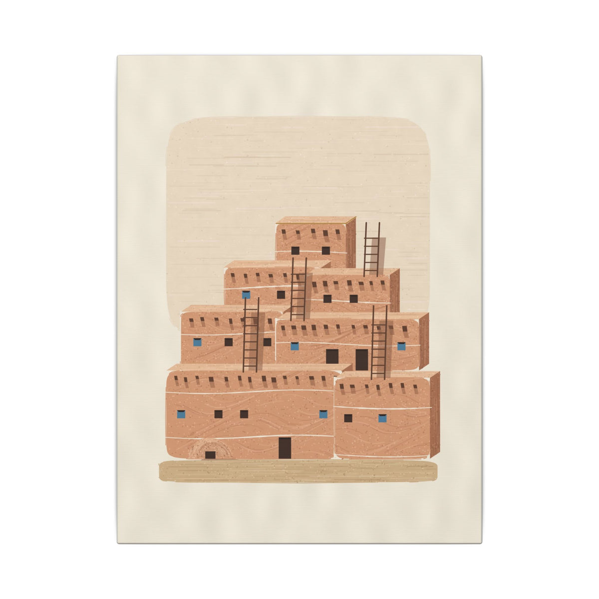 Pueblo gallery canvas print, view 3