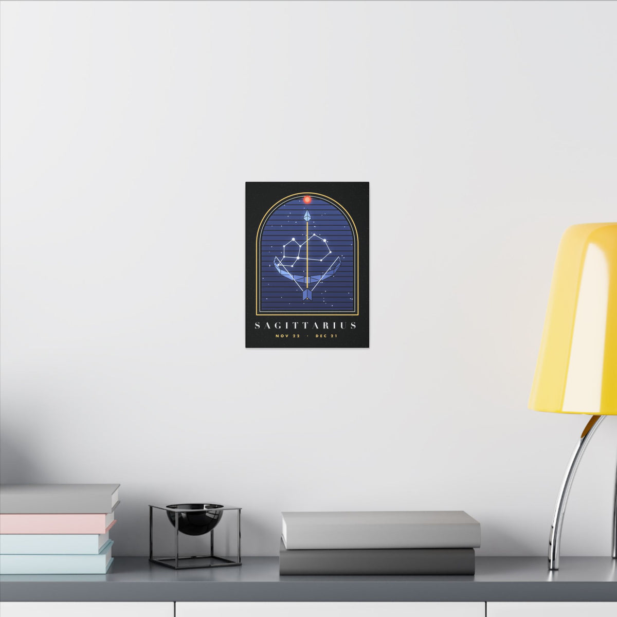Sagittarius gallery canvas print, view 9