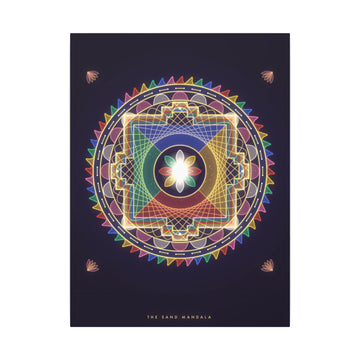 The Sand Mandala Canvas