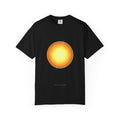 Stellar Resonance graphic tee in Black, original art by AuraCanvas