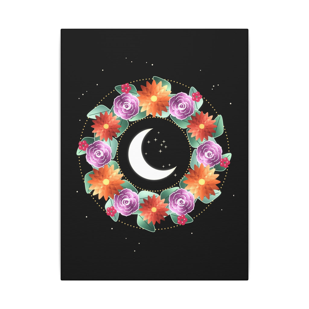 Night Wreath gallery canvas print, view 2
