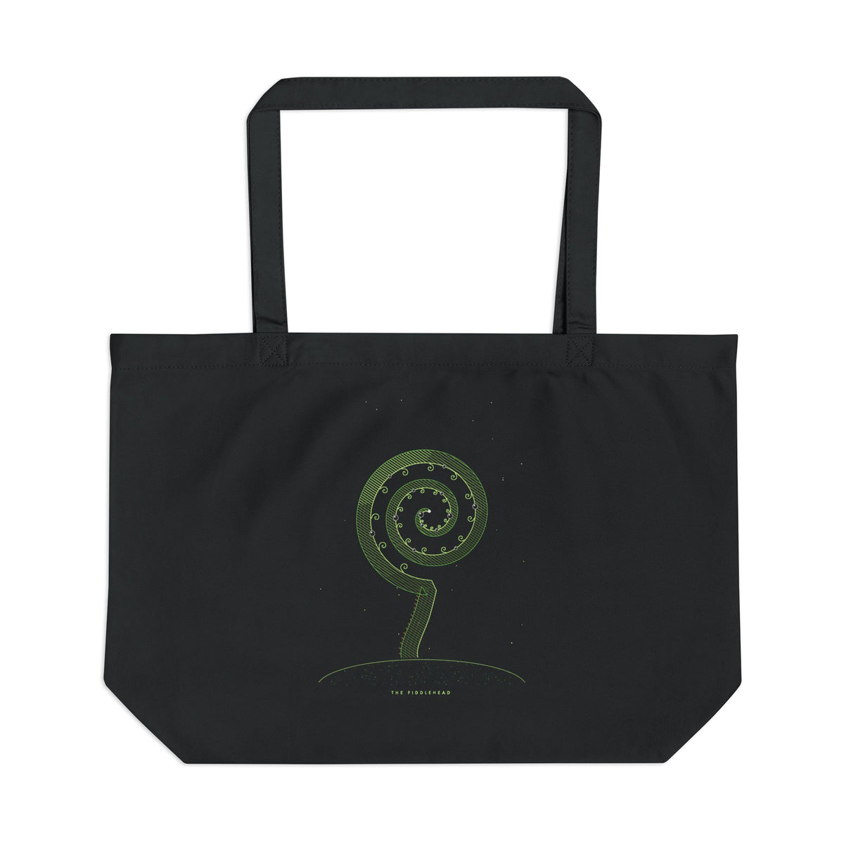 The Fiddlehead organic cotton tote bag, view 1