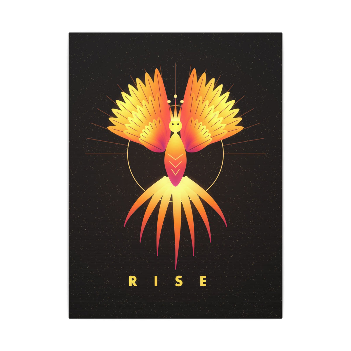 Phoenix Rising gallery canvas print, view 3