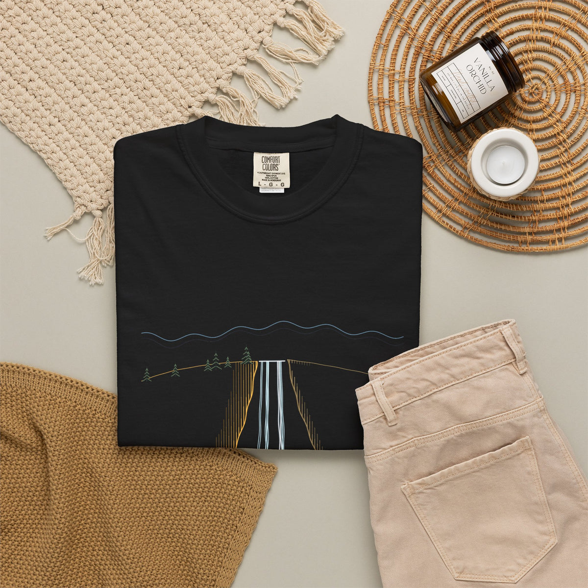 The Lower Falls graphic tee, view 5