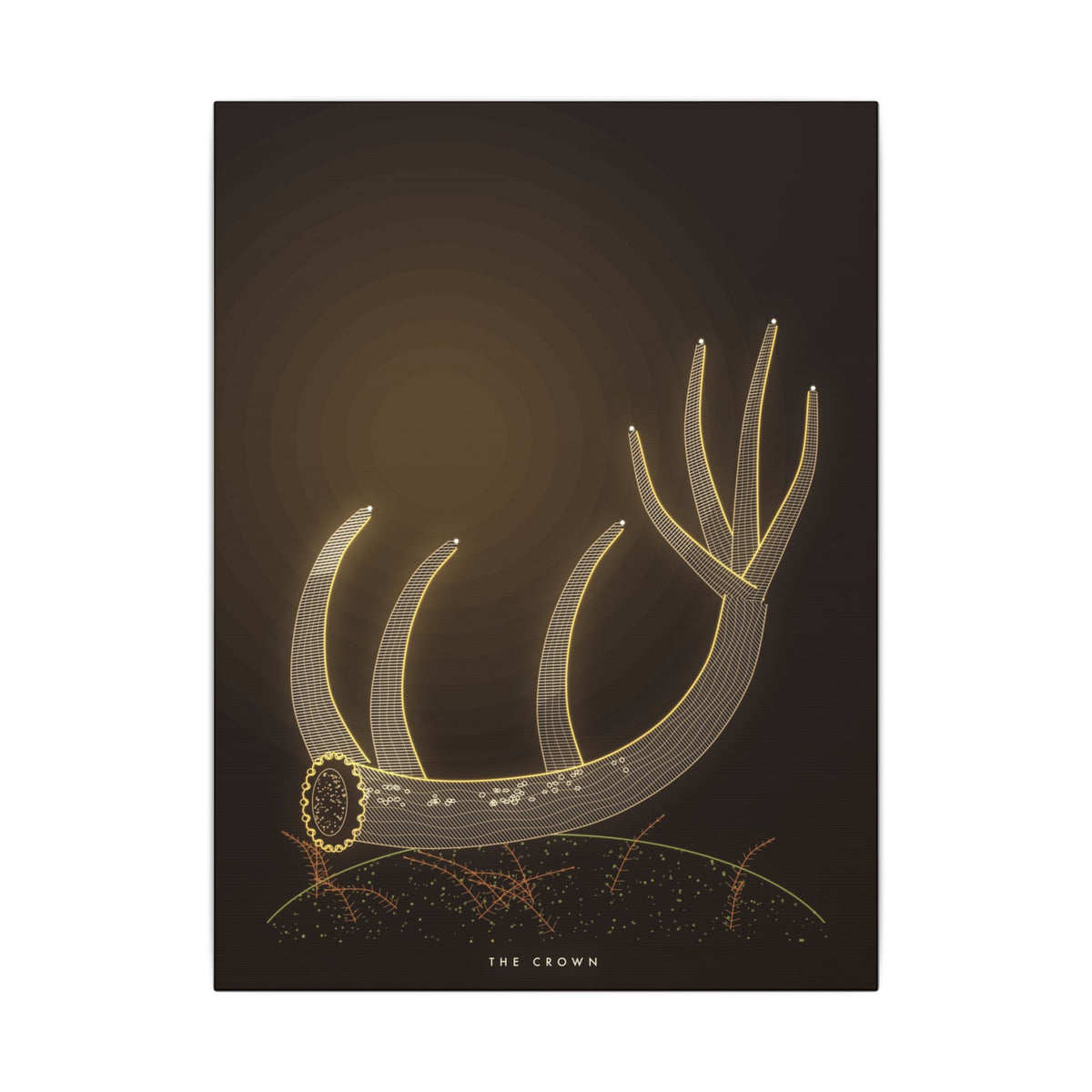 The Crown gallery canvas print, view 3