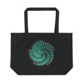 The Spiral Aloe organic cotton tote bag, view 1