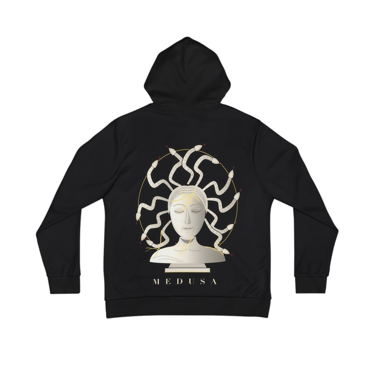 Kintsugi Medusa all-over print hoodie, view 1