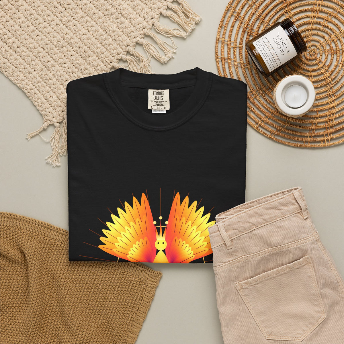 Phoenix Rising graphic tee, view 3