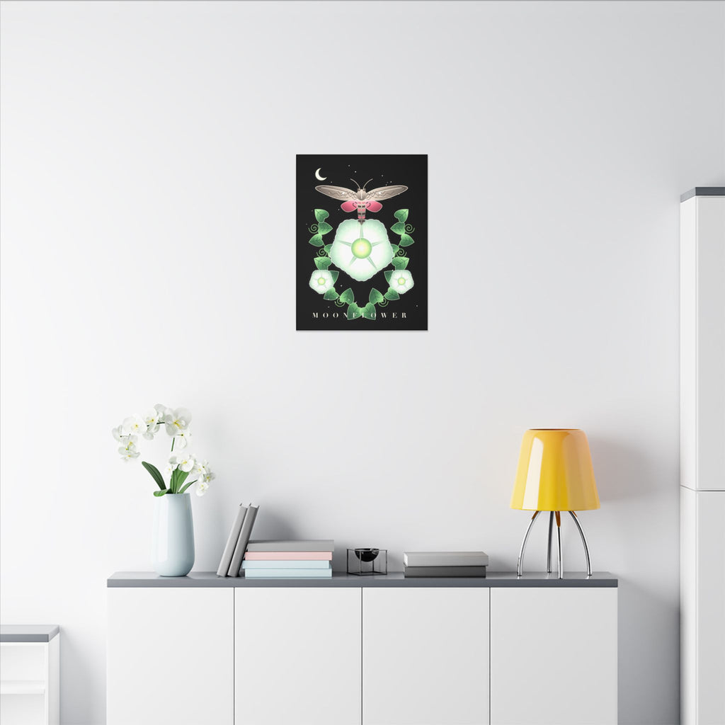 Moonflower gallery canvas print, view 6
