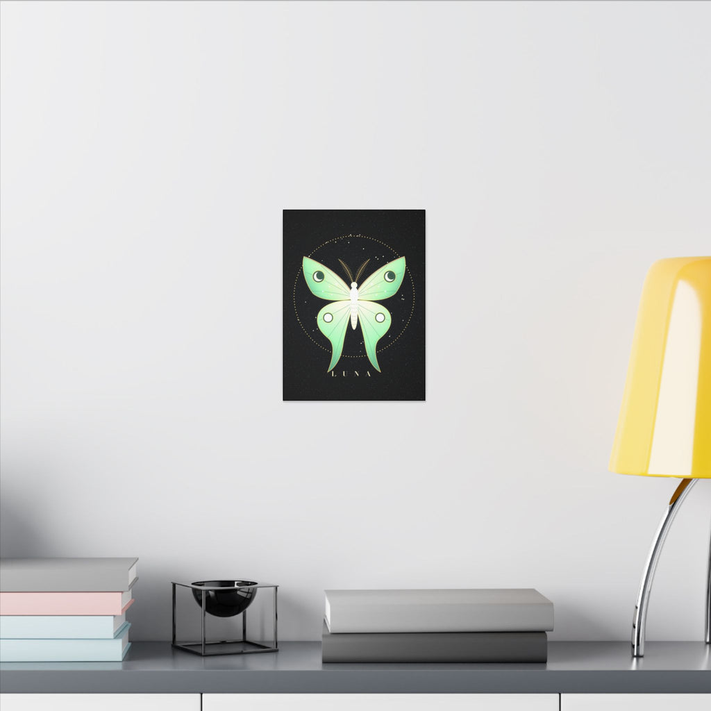 Luna Moth gallery canvas print, view 9