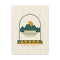 Wander gallery canvas print, view 2