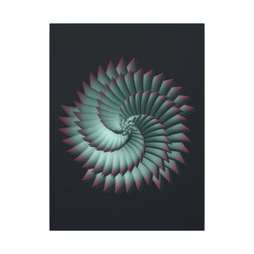 The Spiral Aloe Canvas