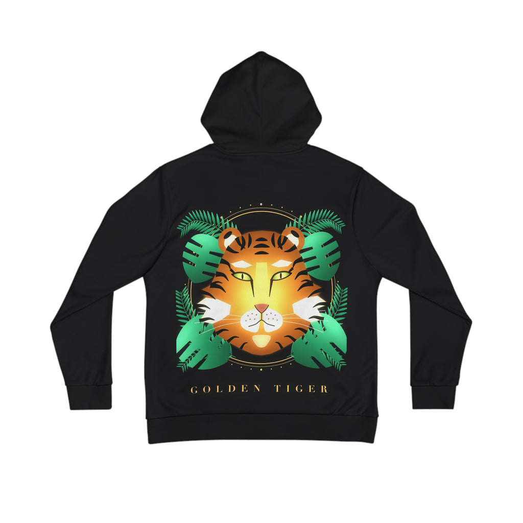 Golden Tiger all-over print hoodie, view 1
