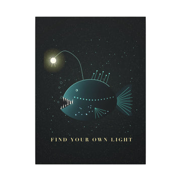 Deep Sea Lantern Canvas