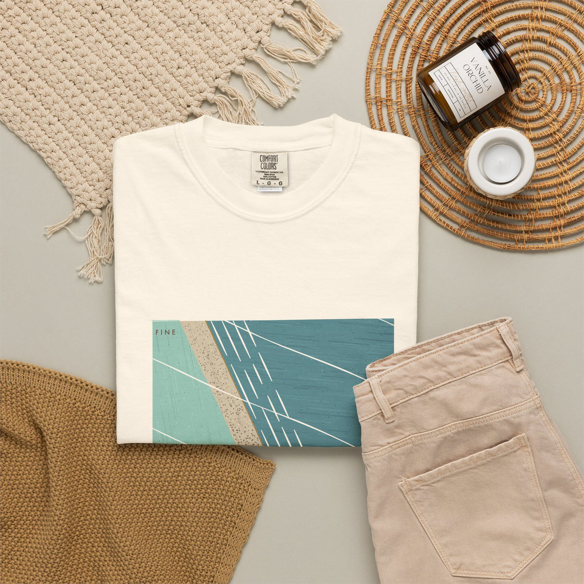 Chesil Beach graphic tee, view 2