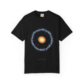 The Perfect Ring graphic tee in Black, original art by AuraCanvas
