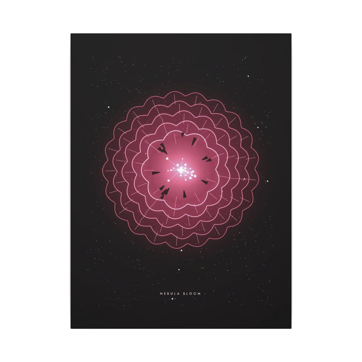Nebula Bloom gallery canvas print, view 1