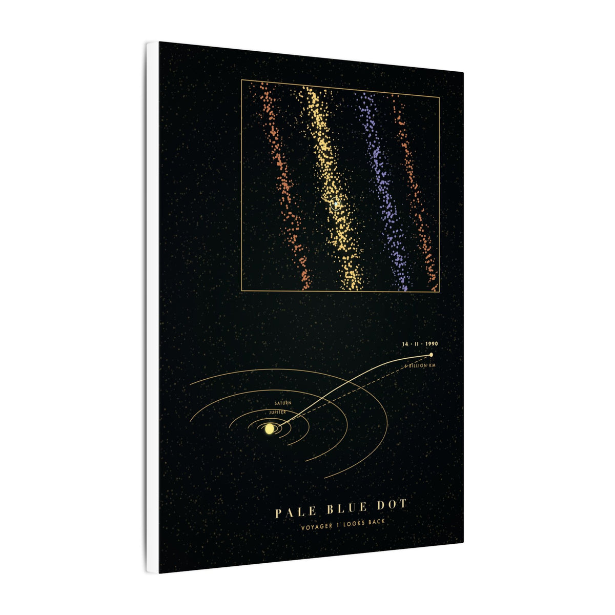 Pale Blue Dot gallery canvas print, view 10