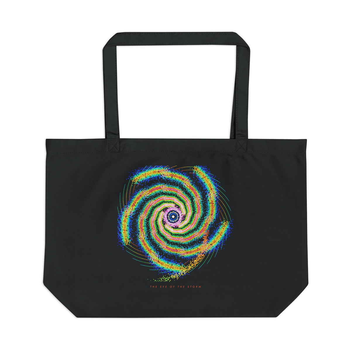 The Eye of the Storm organic cotton tote bag, view 1