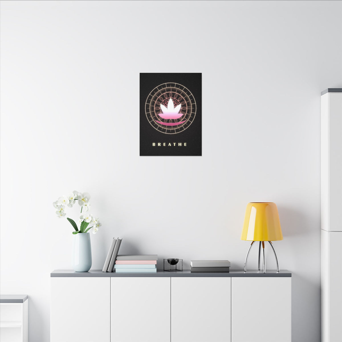 Sacred Lotus gallery canvas print, view 6