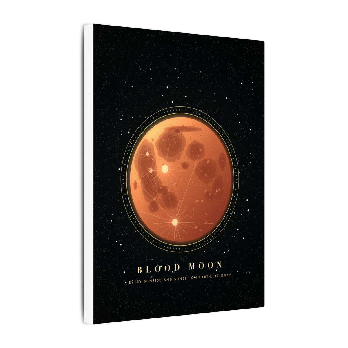 Blood Moon gallery canvas print, view 7