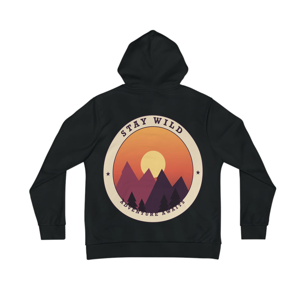Stay Wild all-over print hoodie, view 1