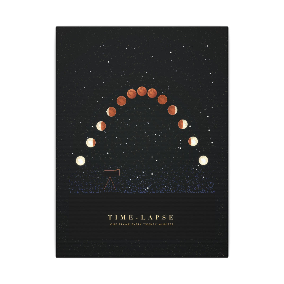 Time-Lapse gallery canvas print, view 2