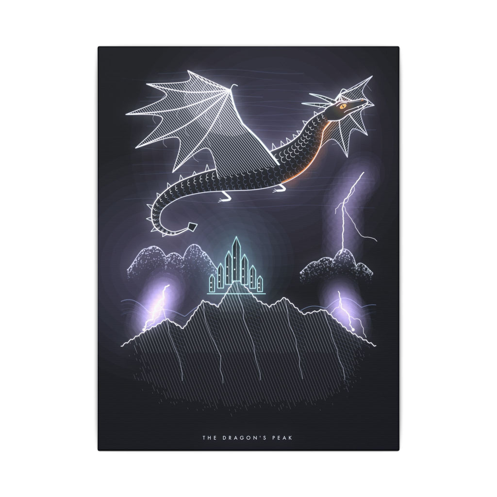 The Dragon's Peak Canvas
