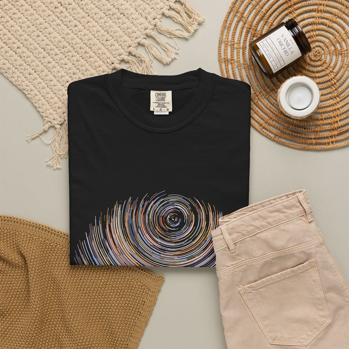 The Star Trails graphic tee, view 3