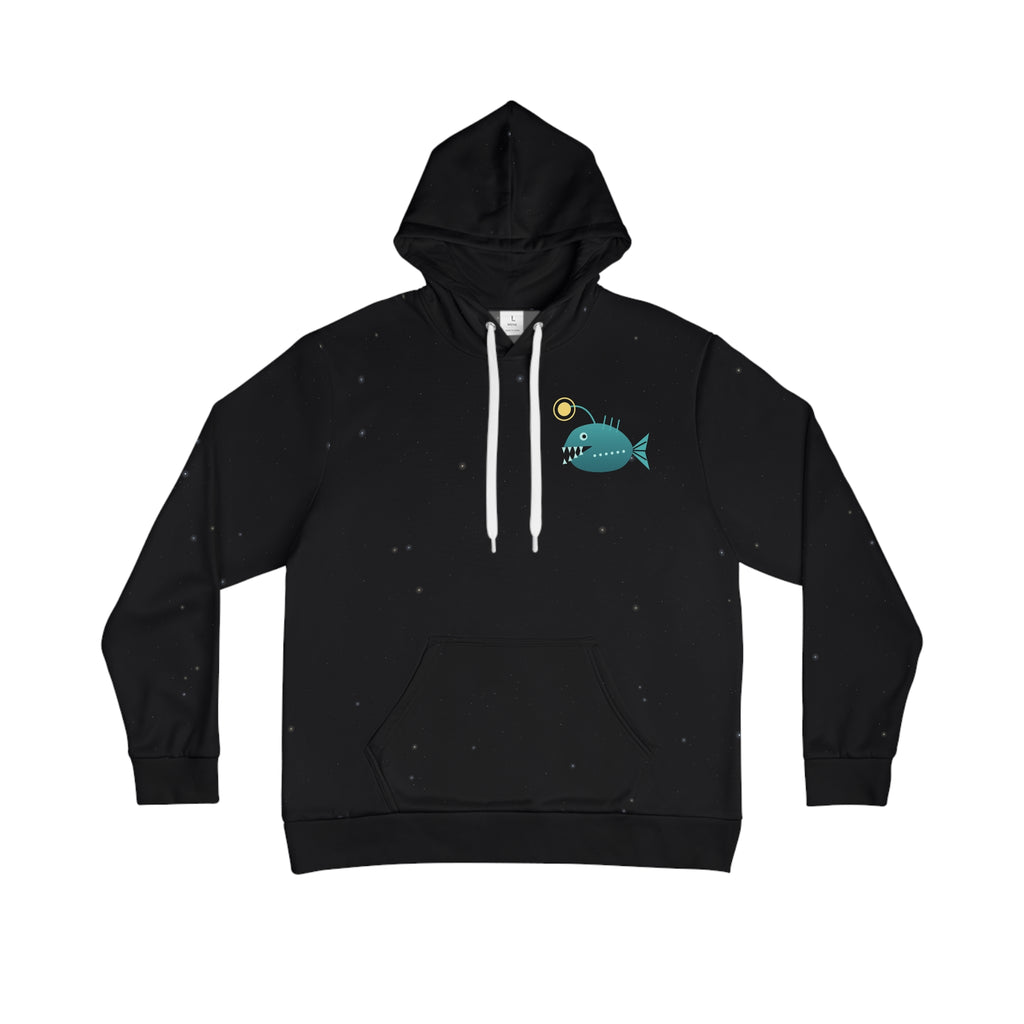 Deep Sea Lantern all-over print hoodie, view 3