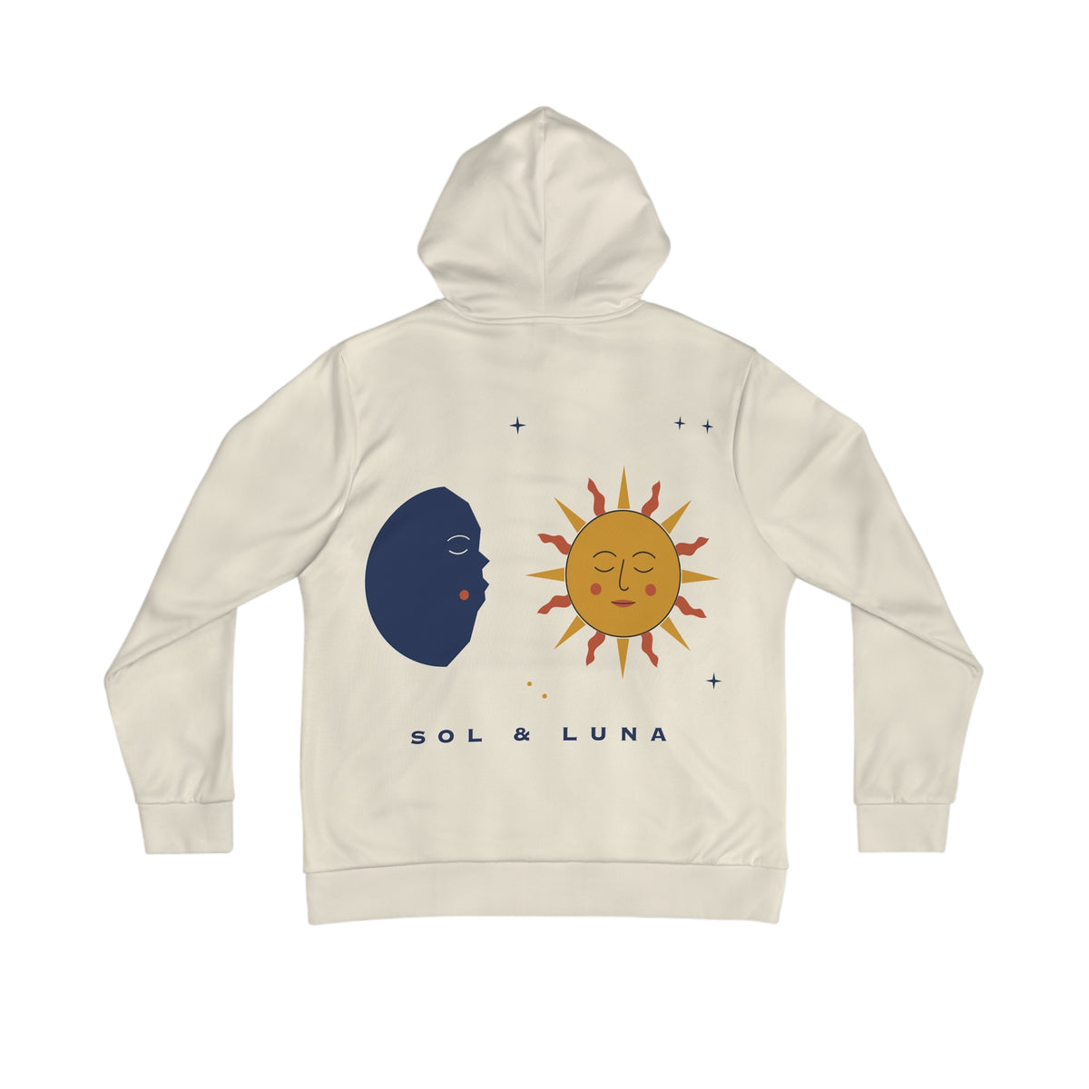Sol & Luna all-over print hoodie, view 1
