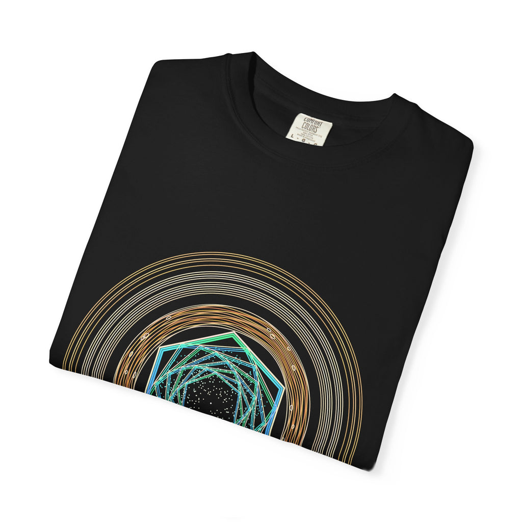 Saturn's Hexagon graphic tee, view 6