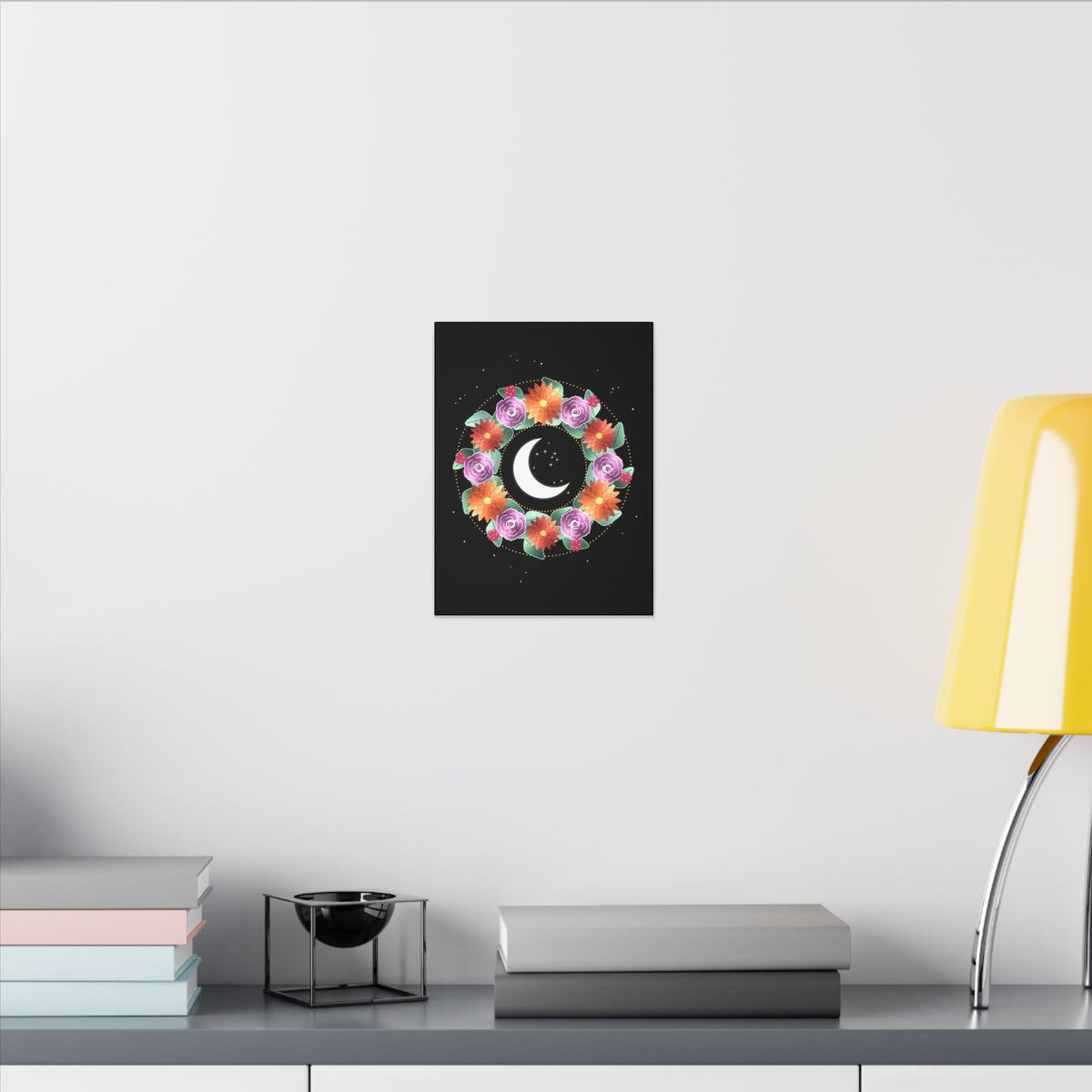 Night Wreath gallery canvas print, view 9