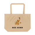 Bee Kind organic cotton tote bag, view 1