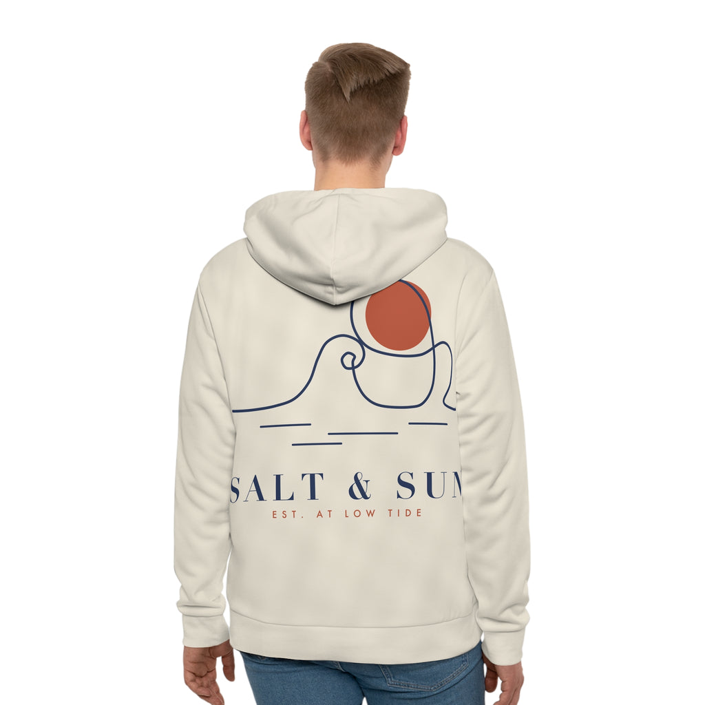 Salt & Sun all-over print hoodie, view 2