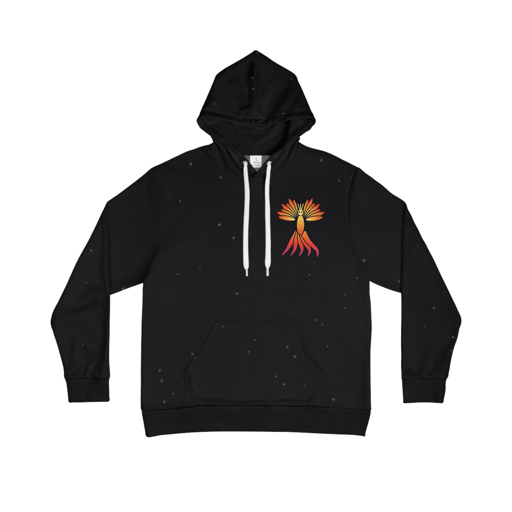 Phoenix Rising all-over print hoodie, view 3