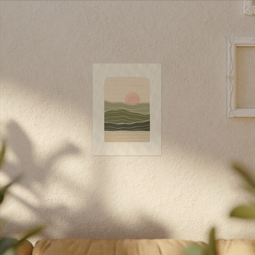 Olive Horizon gallery canvas print, view 11