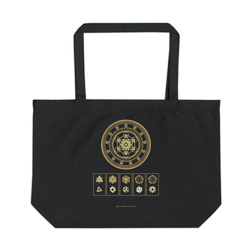 Metatron's Cube Tote Bag