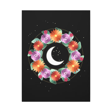 Night Wreath Canvas