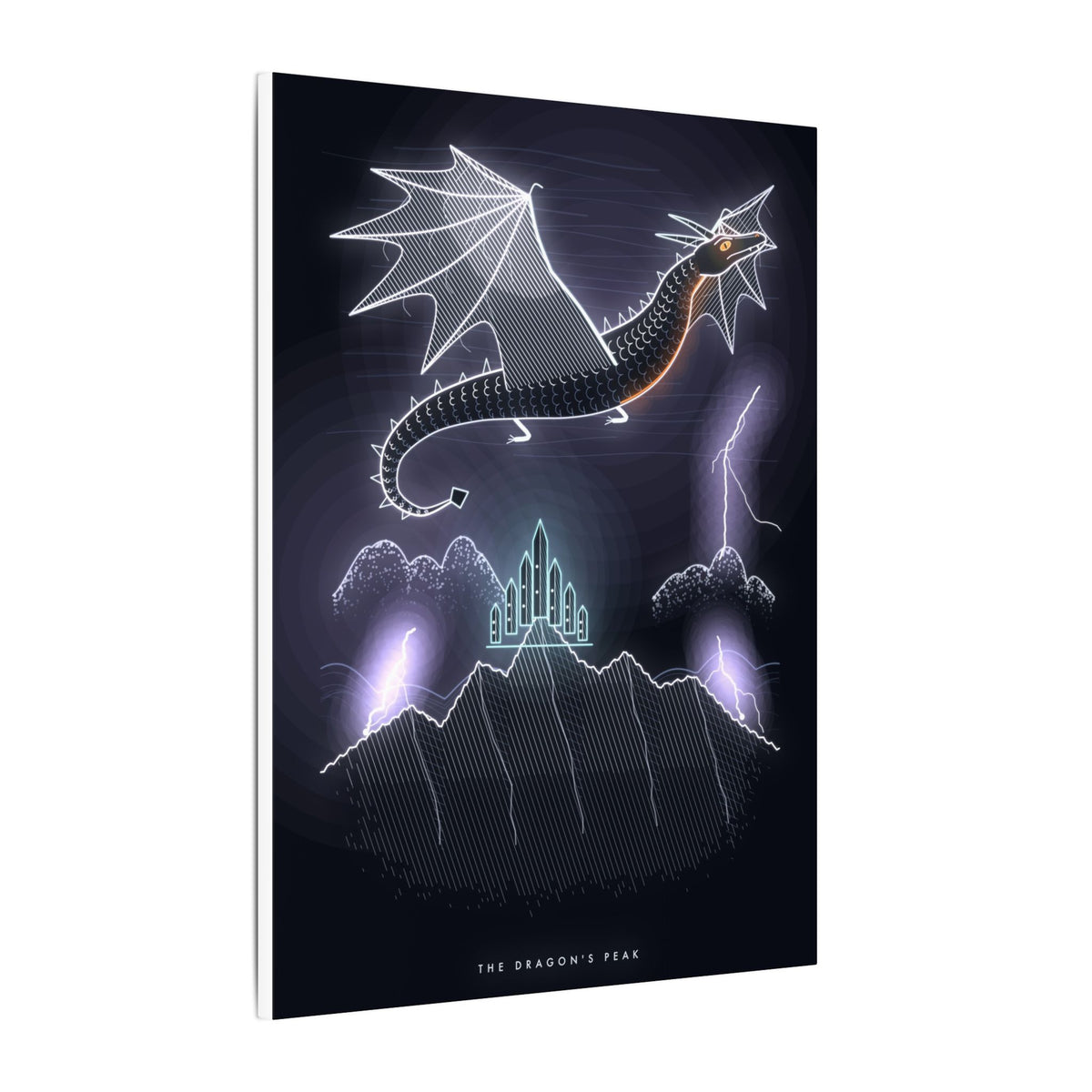 The Dragon's Peak Canvas