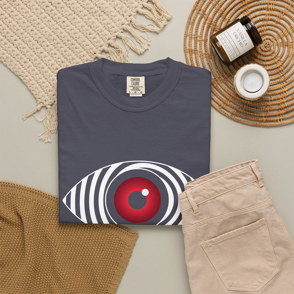 Hypnotic Eye graphic tee, view 5