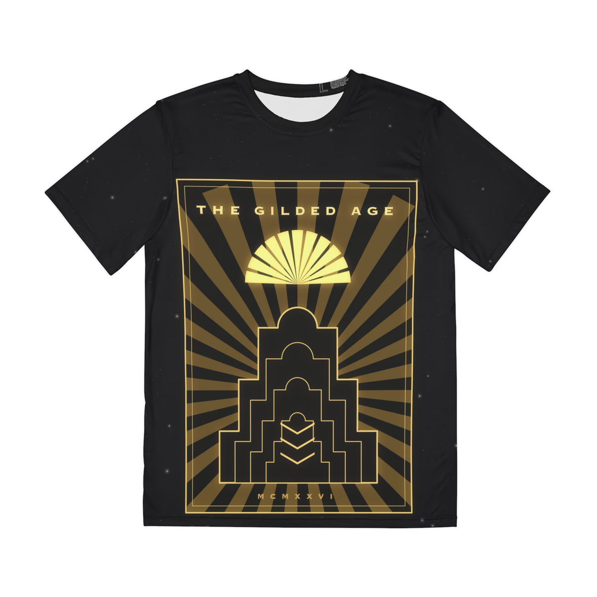 Gilded Age all-over print tee, view 1